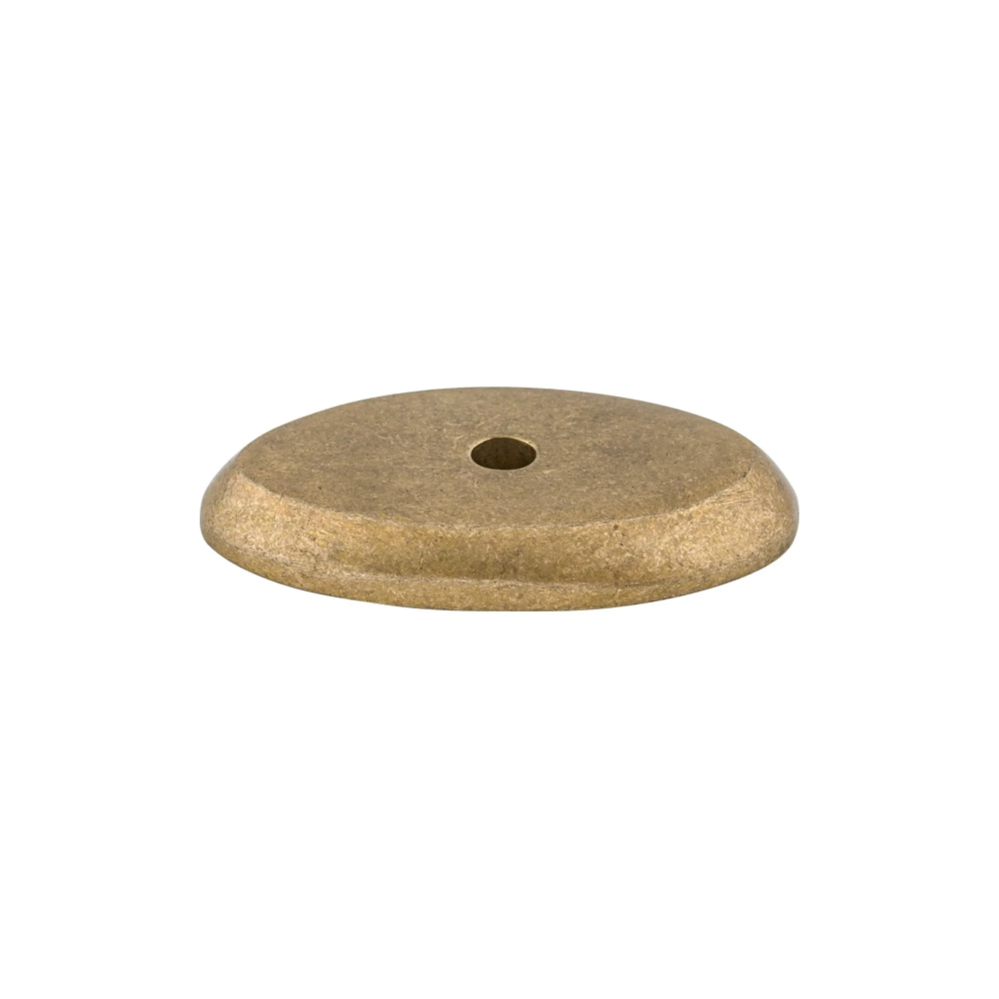 Top Knobs Aspen Oval Backplate Light Bronze 1-1/2″ Length