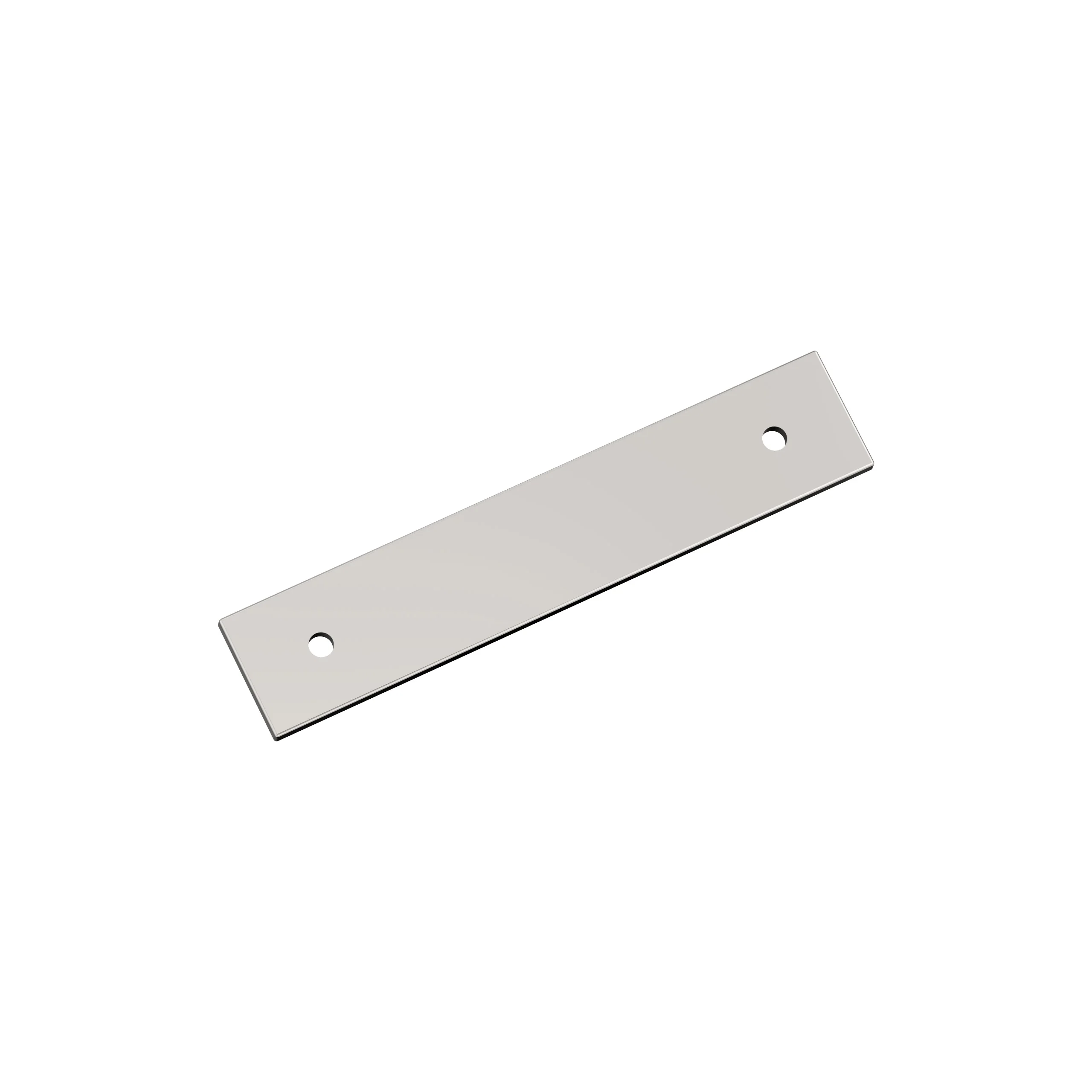 Amerock Ladera Backplate 3-3/4″ Center To Center, Polished Nickel