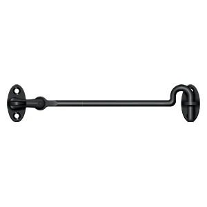 Deltana Cabin Swivel Hook, Paint Black, 6″