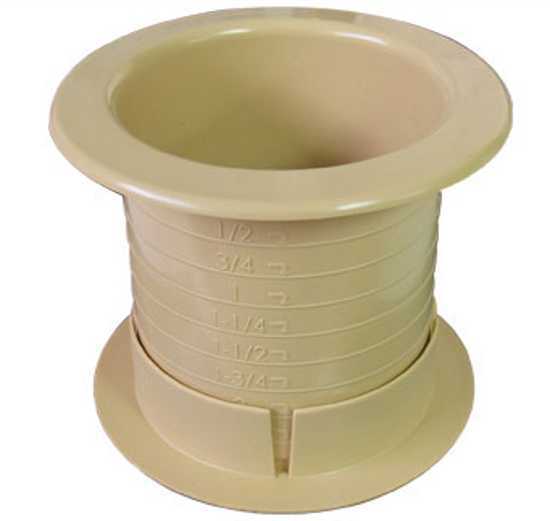 Fast Cap 2-1/2″ Dually Grommet, Hardrock Maple, 25 Pack
