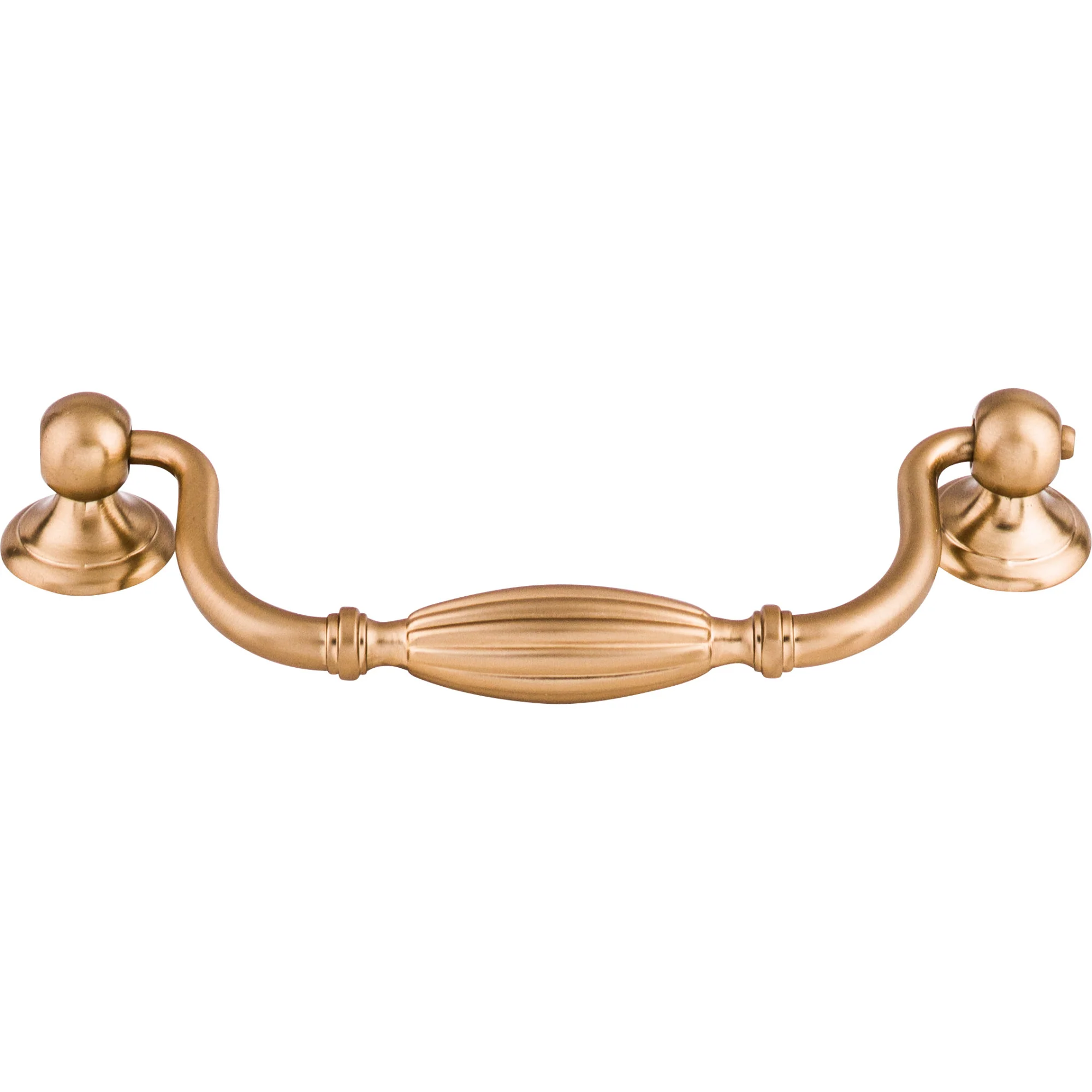 Top Knobs Tuscany Drop Handle Brushed Bronze 5-1/16″ Center to Center