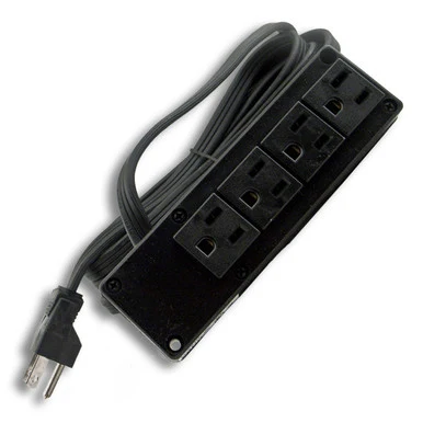 Furnlite Harness Surface Mount Black 10″ Male Cord