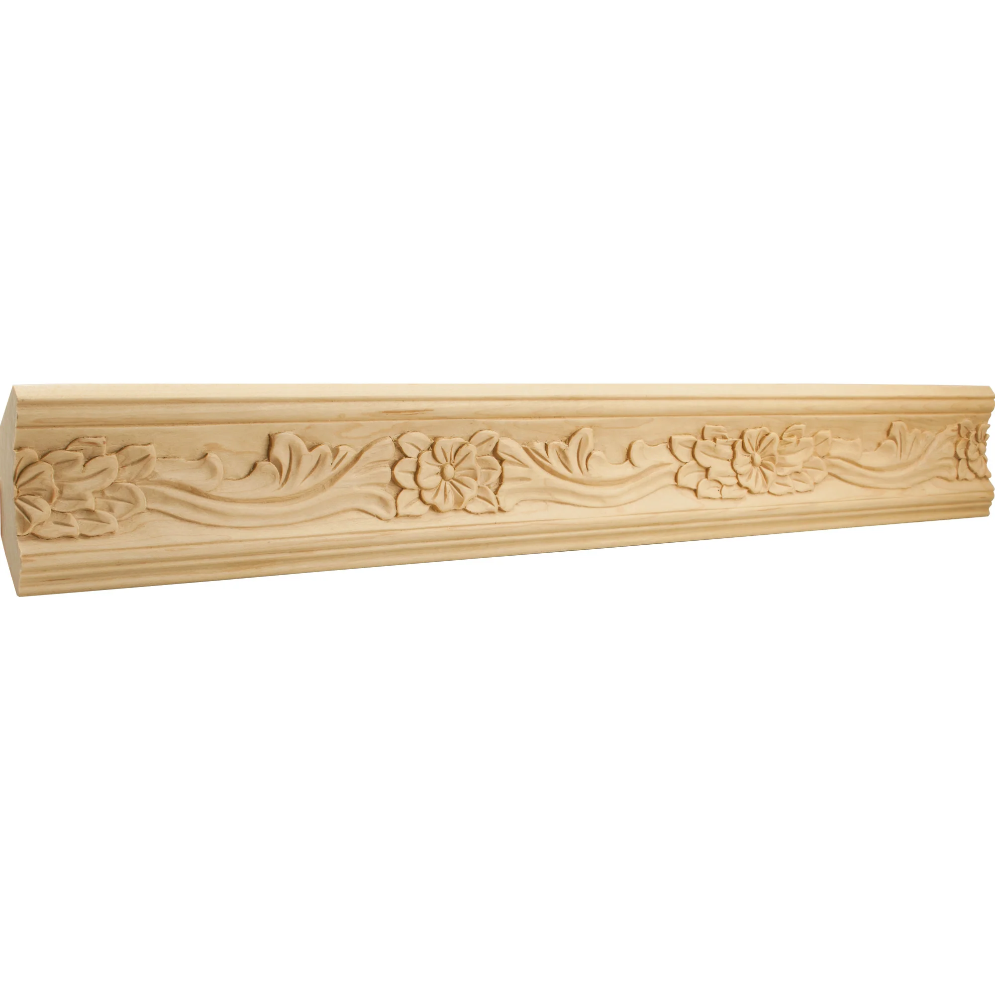 Hardware Resources 3-1/4″ x 7/8″ Hand Carved Crown Moulding Maple