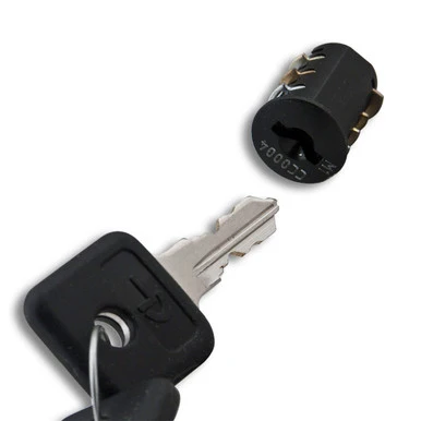 U.S. Futaba Core Lock #3 With 2 Keys Black