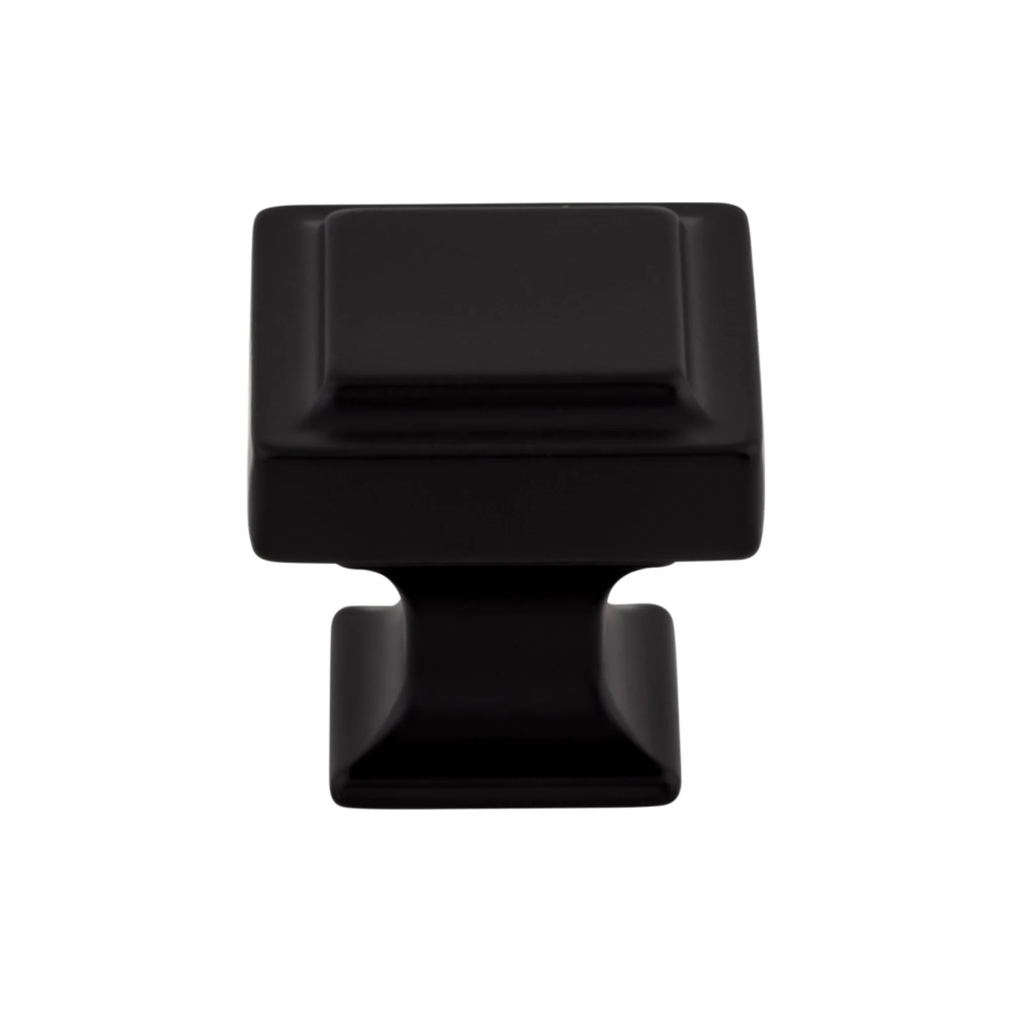 Top Knobs Transcend Knob Flat Black 1-1/4″ Diameter Ascendra Style
