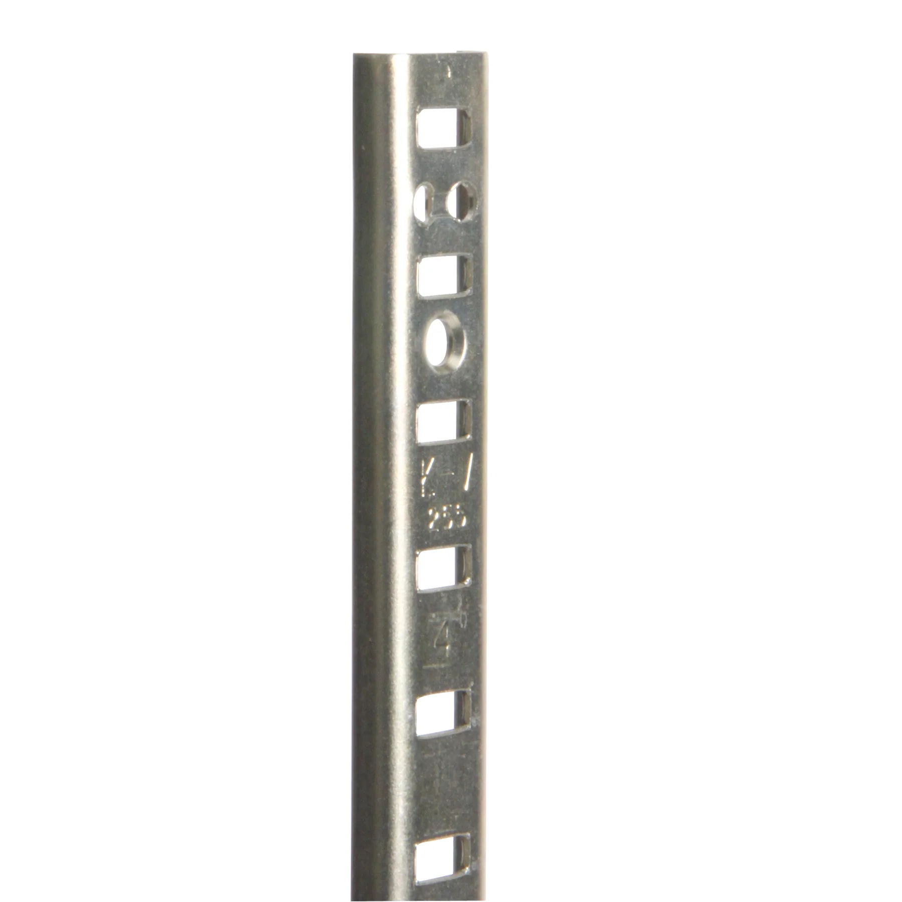 Shelf Standards 24″ Length Bright Zinc, Multiples of 100