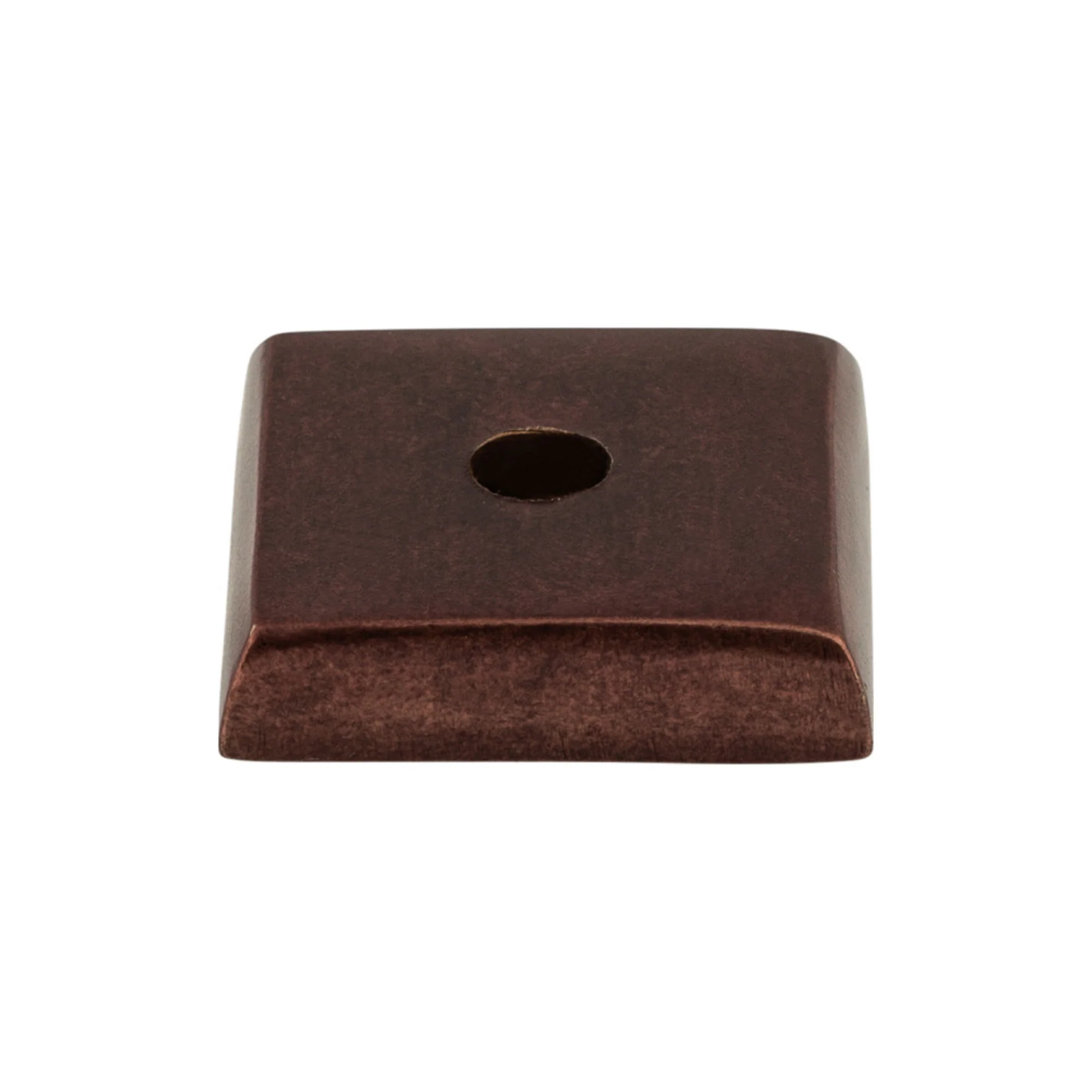 Top Knobs Aspen Square Backplate Mahogany Bronze 7/8″ Length