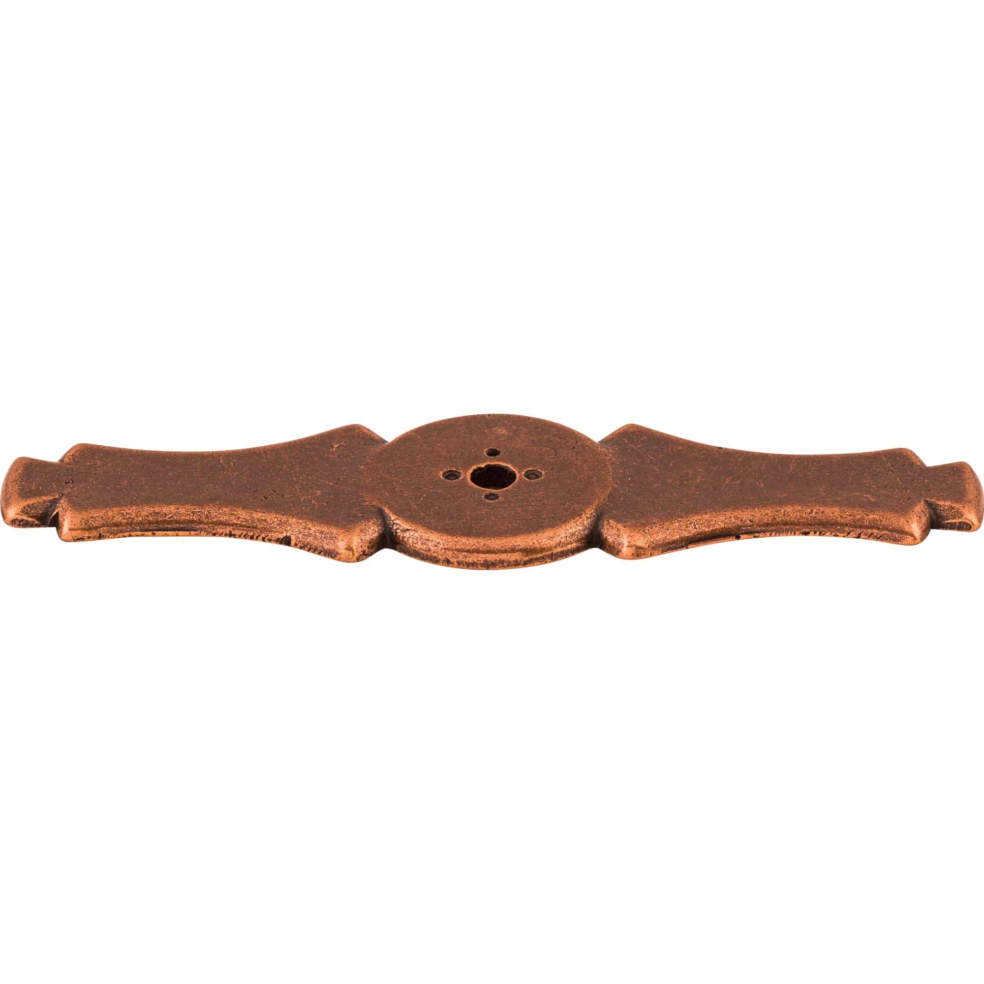 Top Knobs Tuscany Celtic Backplate Old English Copper Center to Center