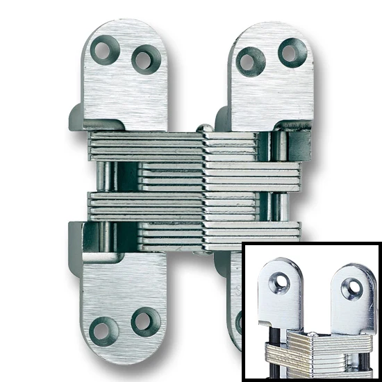 SOSS Hinge 416 Fire Rated, Satin Chrome
