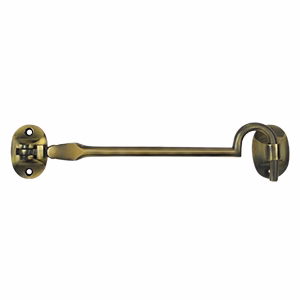 Deltana Cabin Hooks British Style, Antique Brass, 6″