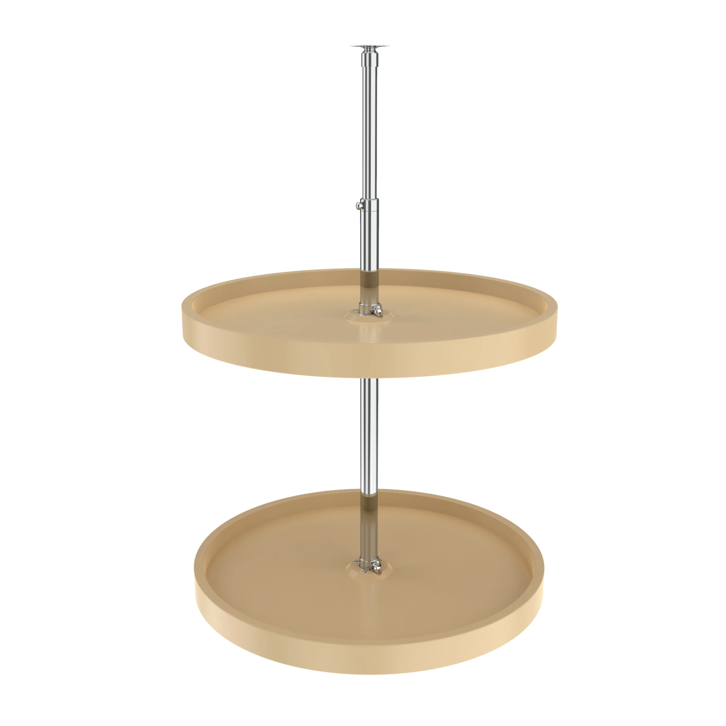 Rev-a-shelf Classic 2-Shelf Full Circle Lazy Susan Set For Base Cabinets, 20″