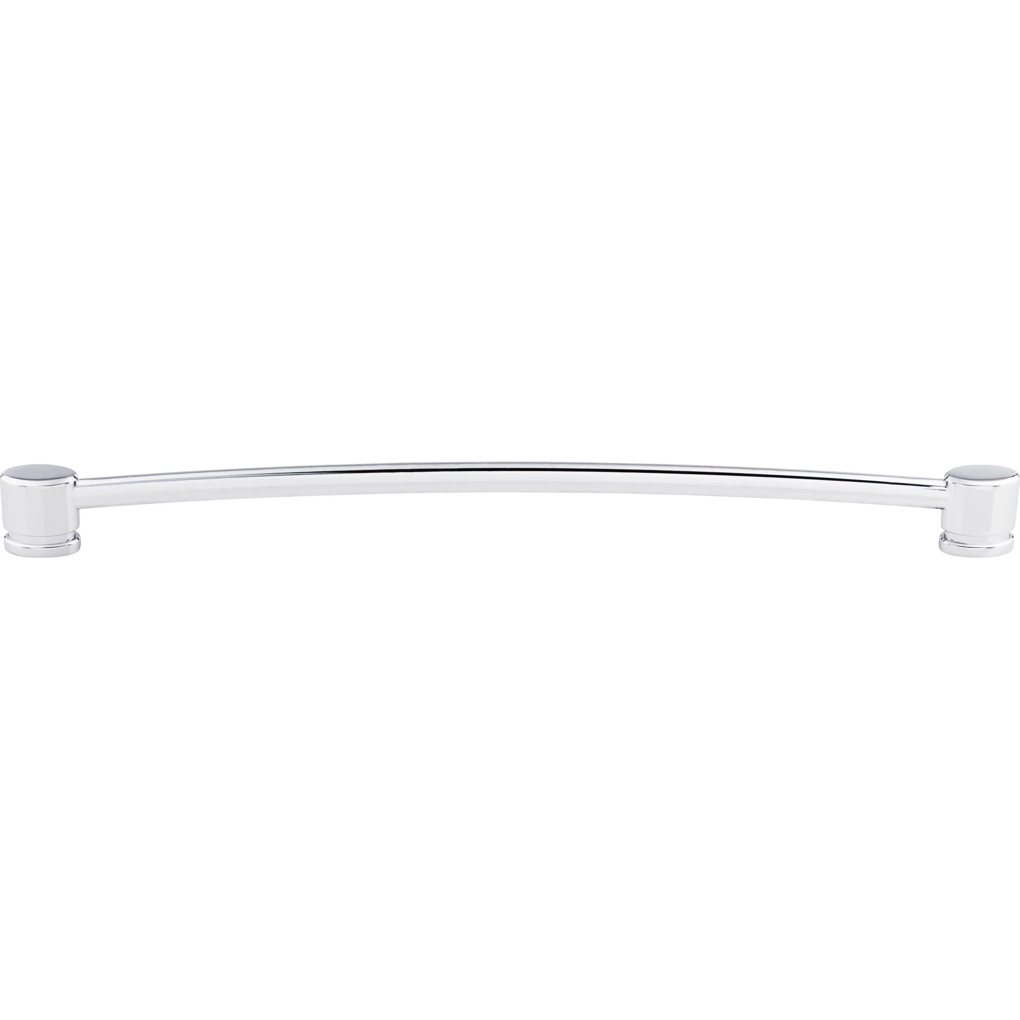 Top Knobs Thin Oval Pull Polished Chrome 12″ Center to Center