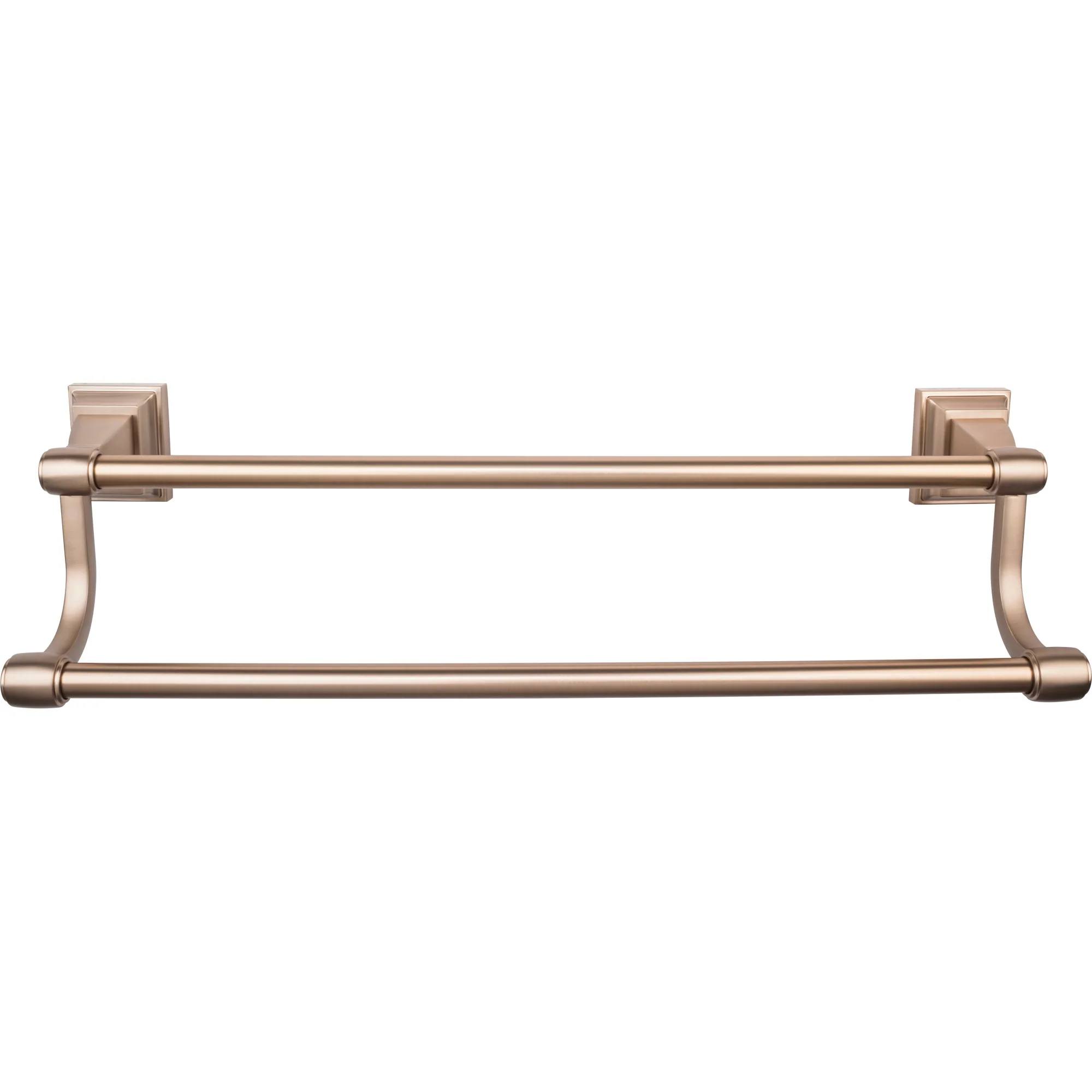 Top Knobs Stratton Bath Towel Rod, Brushed Bronze, 18″