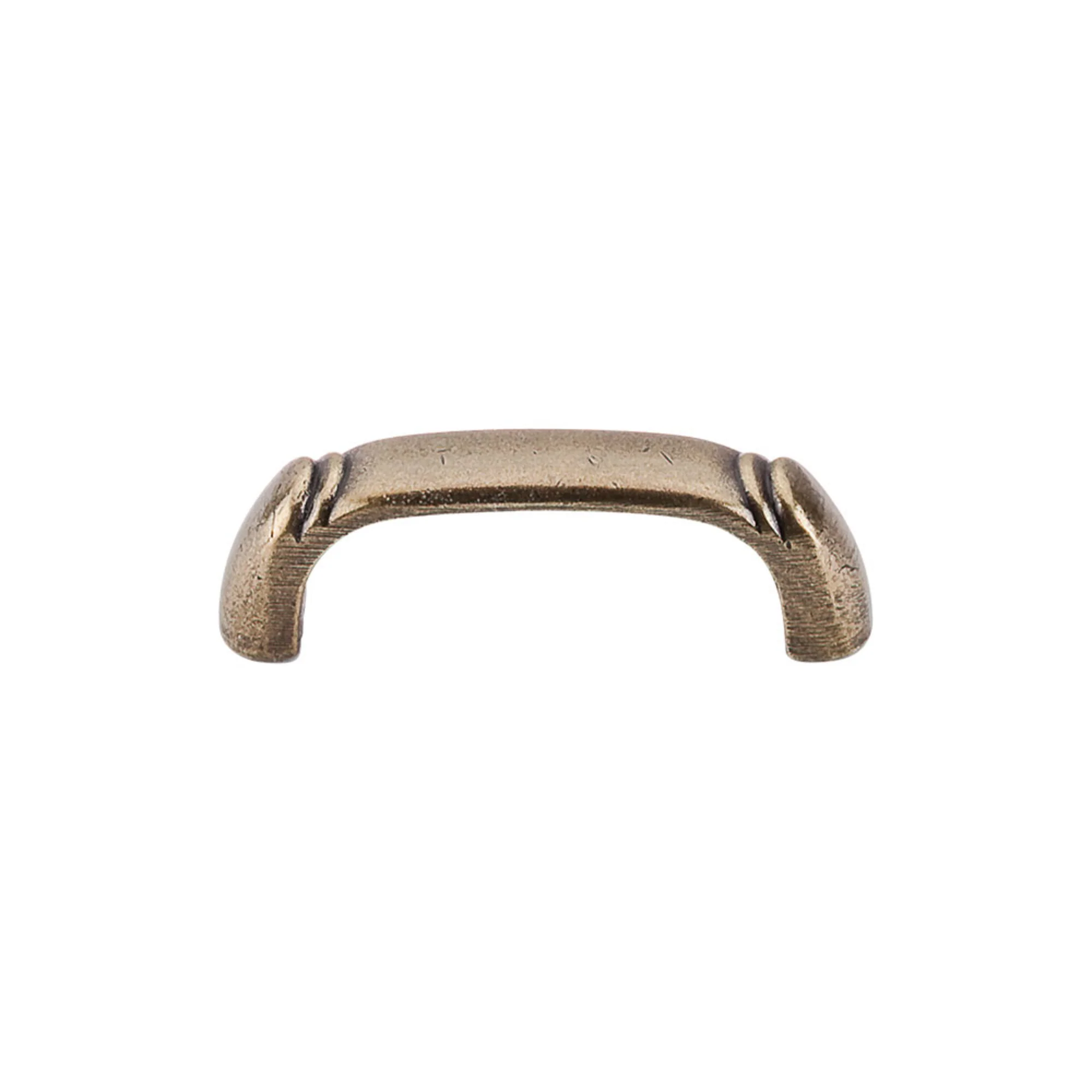 Top Knobs Tuscany Dover D Handle Handle German Bronze 2-1/2″ Center to Center