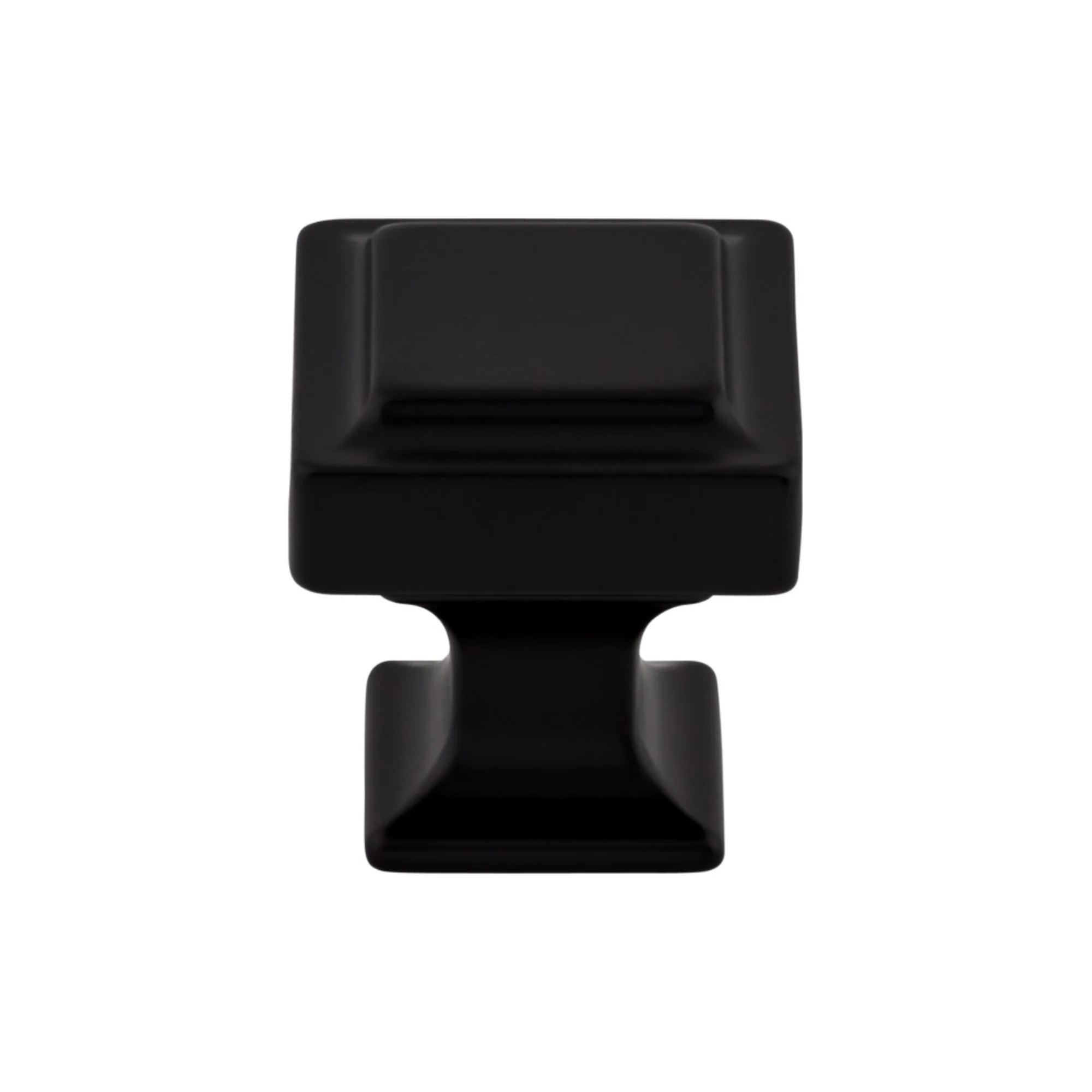 Top Knobs Transcend Knob Flat Black 1-1/8″ Diameter Ascendra Style