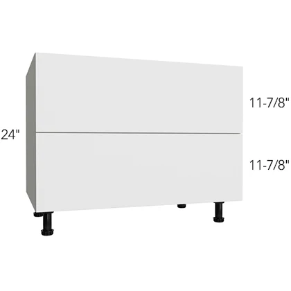 Base Range Top w/ 2 Drawer 30 W X 34-1/2 H X 24 D – Catalina by Fabuwood
