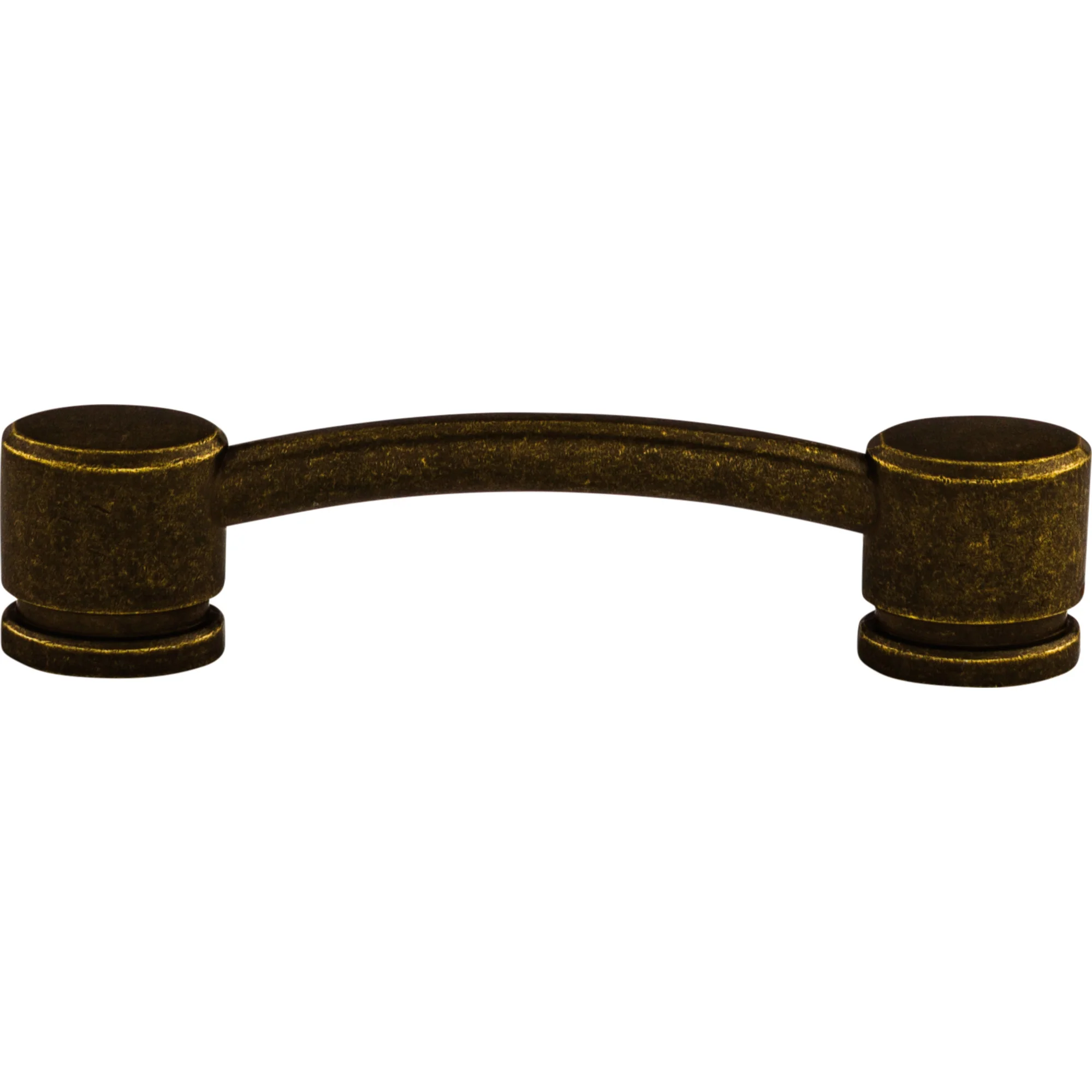 Top Knobs Thin Oval Pull German Bronze 3-3/4″ Center to Center