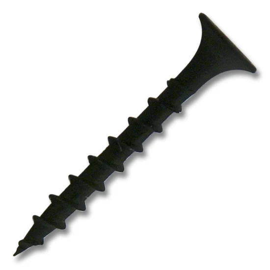 #6 Screw Bugle Head Coarse Thread Phillips Drive 1-1/4″ Length Black, Multiples of 100