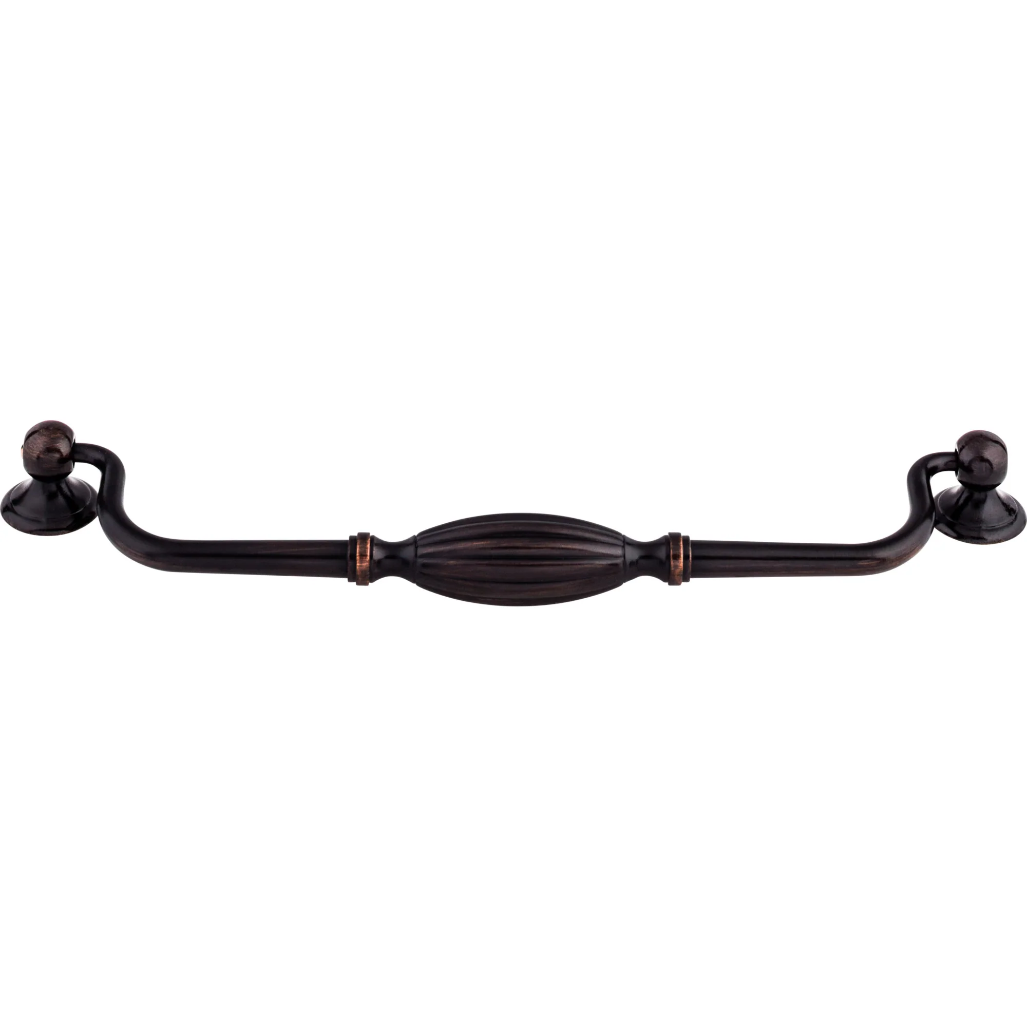 Top Knobs Tuscany Drop Handle Tuscan Bronze 8-13/16″ Center to Center