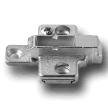 Blum Clip Mounting Plates Two Piece For System Screws, 3 mm