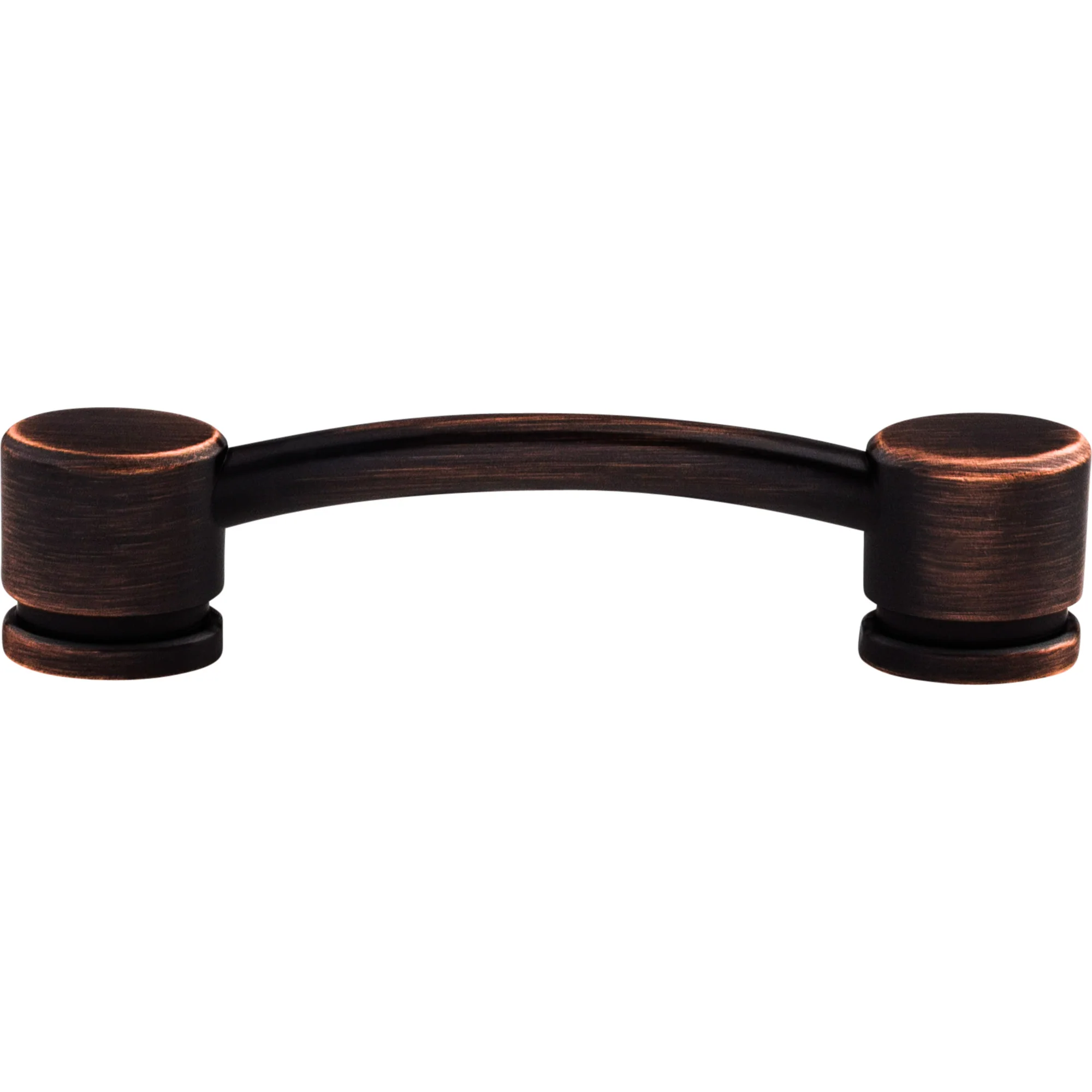 Top Knobs Thin Oval Pull Tuscan Bronze 3-3/4″ Center to Center