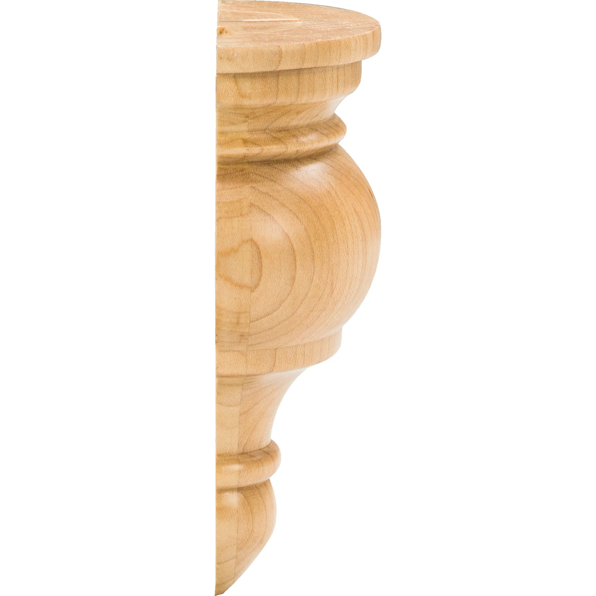 Hardware Resources Transition Finial Maple 5-1/2″ Length