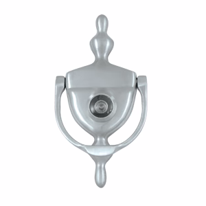 Deltana Door Knocker-Viewer, Brushed Chrome, 3-3/4″