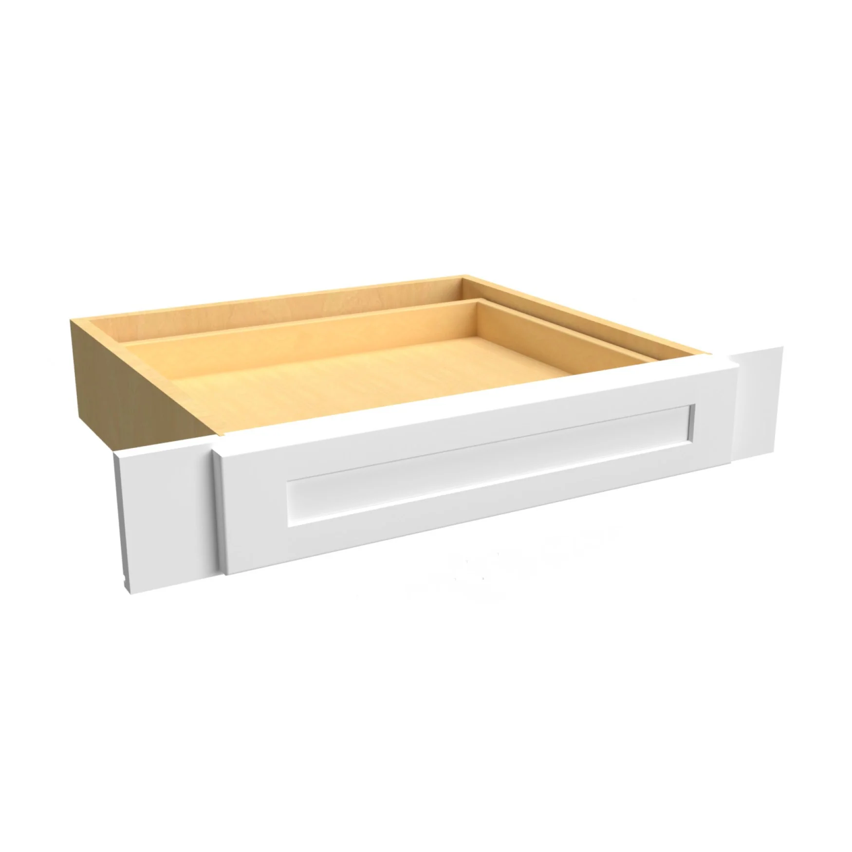 Vanity Knee Drawer 30 W X 5 H X 21 D (trimable to 24) – Luxe Oak by Fabuwood