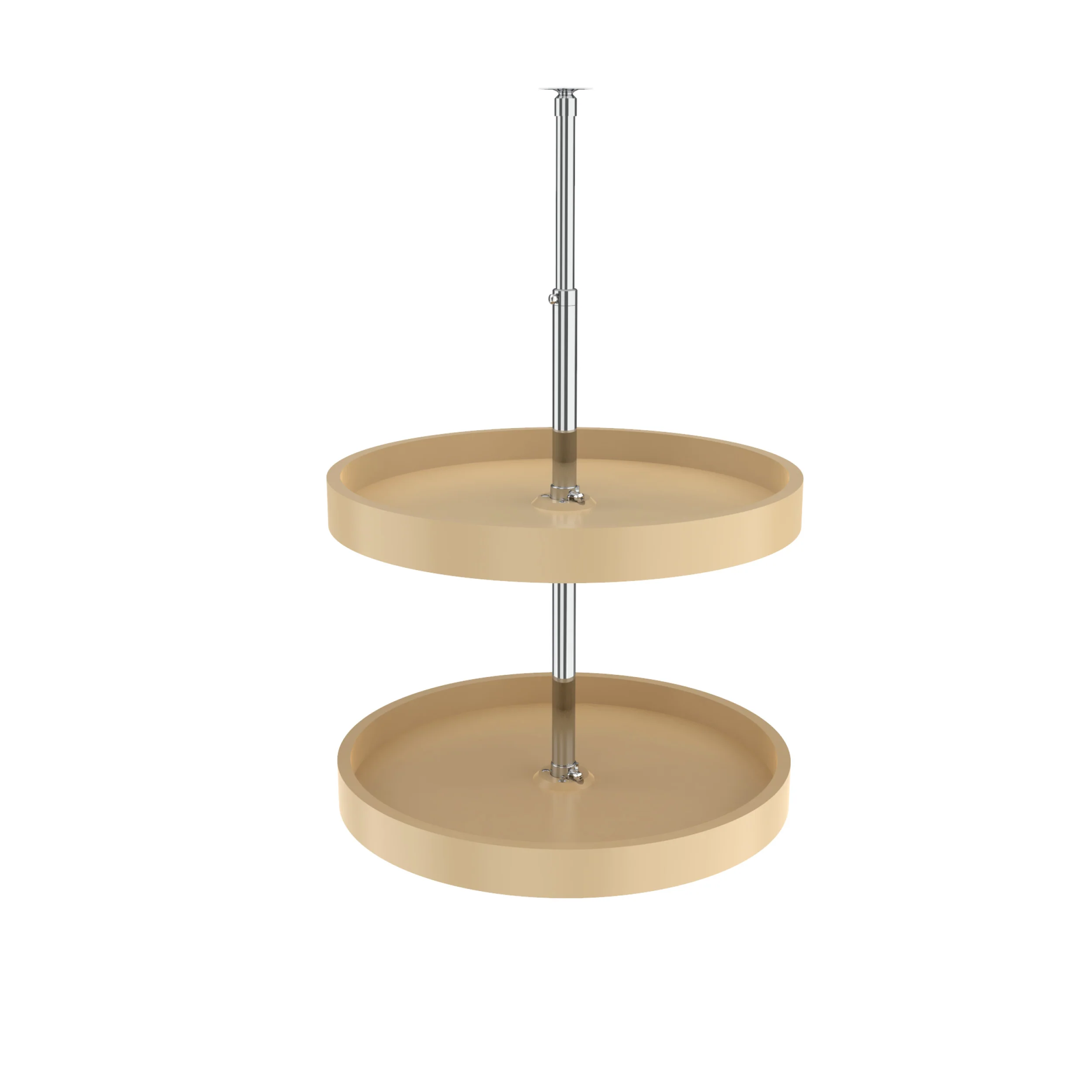 Rev-a-shelf Classic 2-Shelf Full Circle Lazy Susan Set For Wall Cabinets, 20″