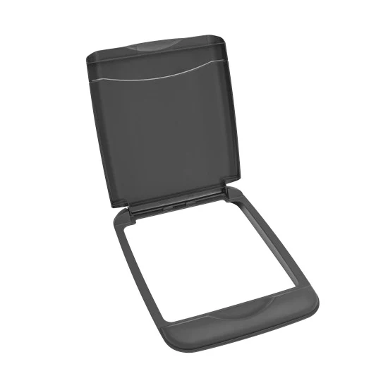 Rev-a-shelf Polymer Waste Container Lid, Black, 35 Quart