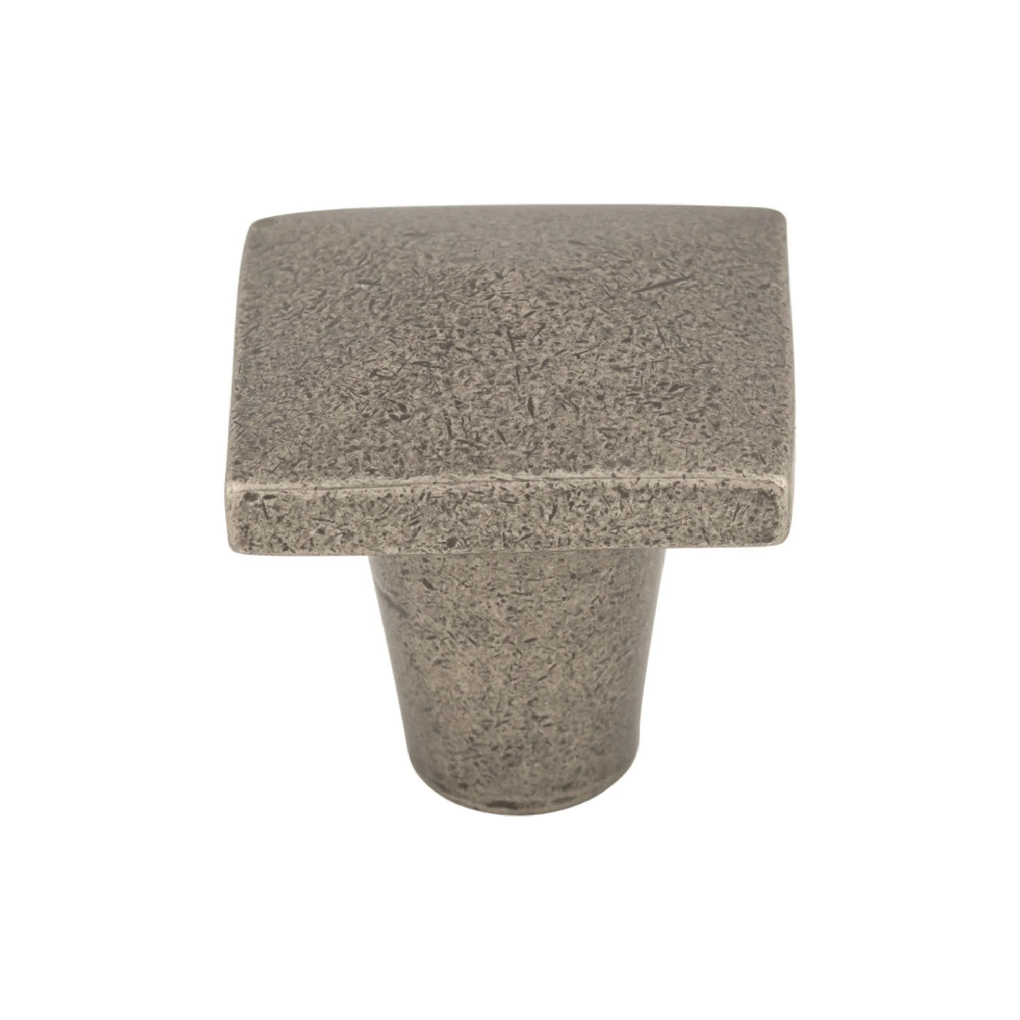 Top Knobs Aspen Square Knob Silicon Bronze Light 1-1/8″ Diameter