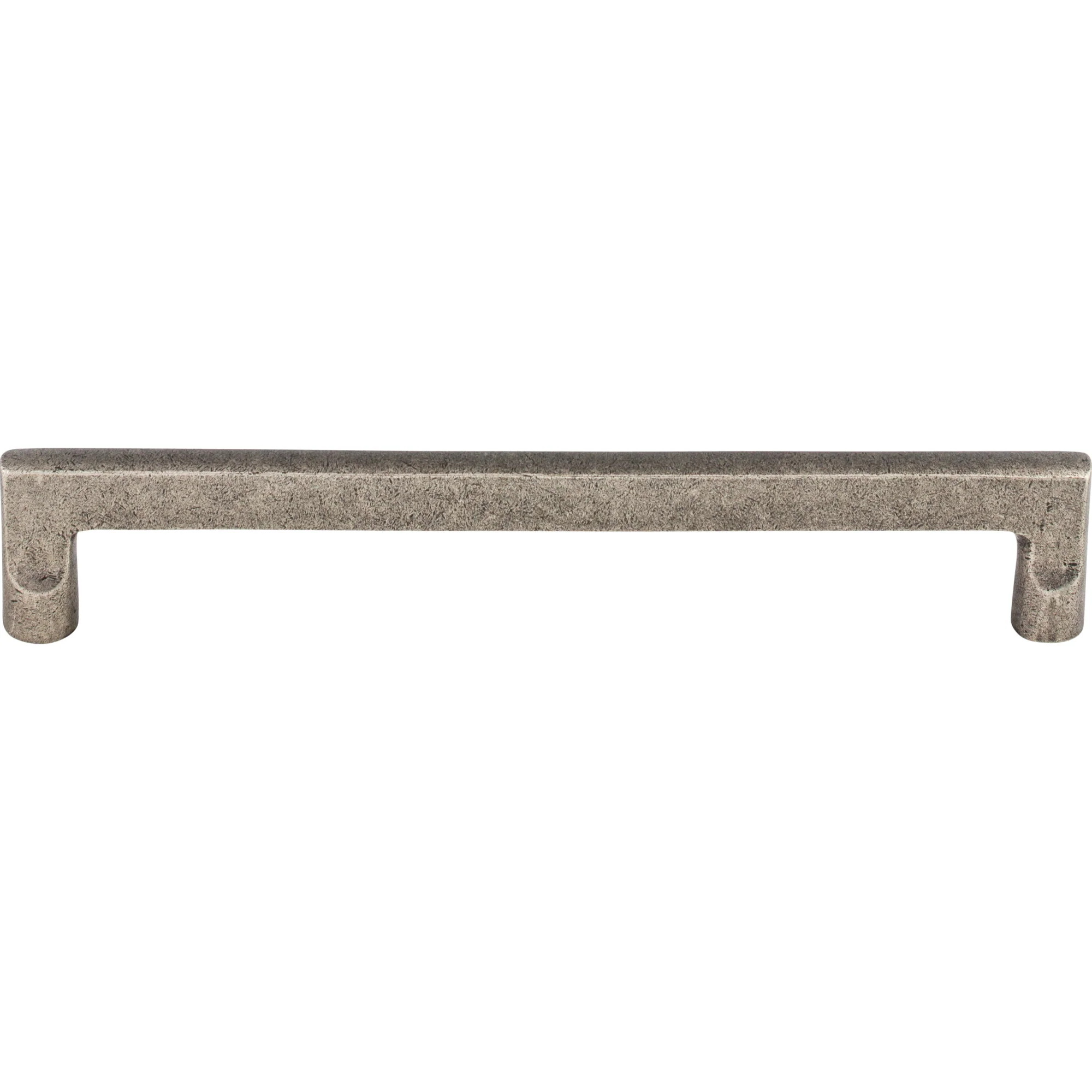 Top Knobs Aspen Flat Sided Handle Silicon Bronze Light 9″ Center to Center