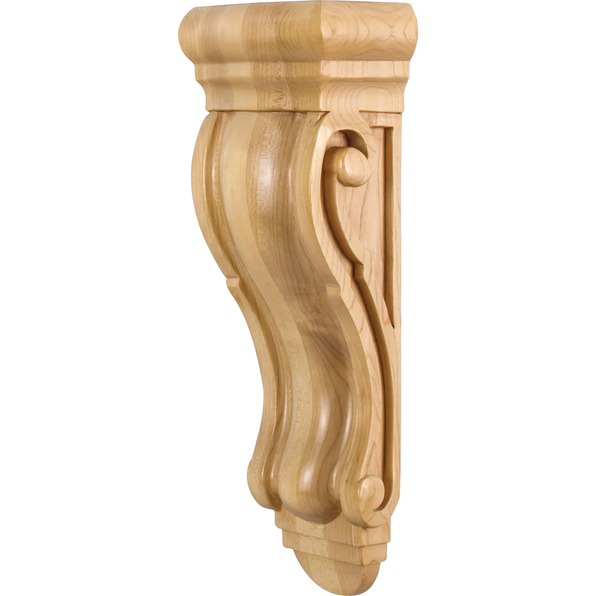 Hardware Resources Smooth Scrolled Corbel Cherry 14″ Length