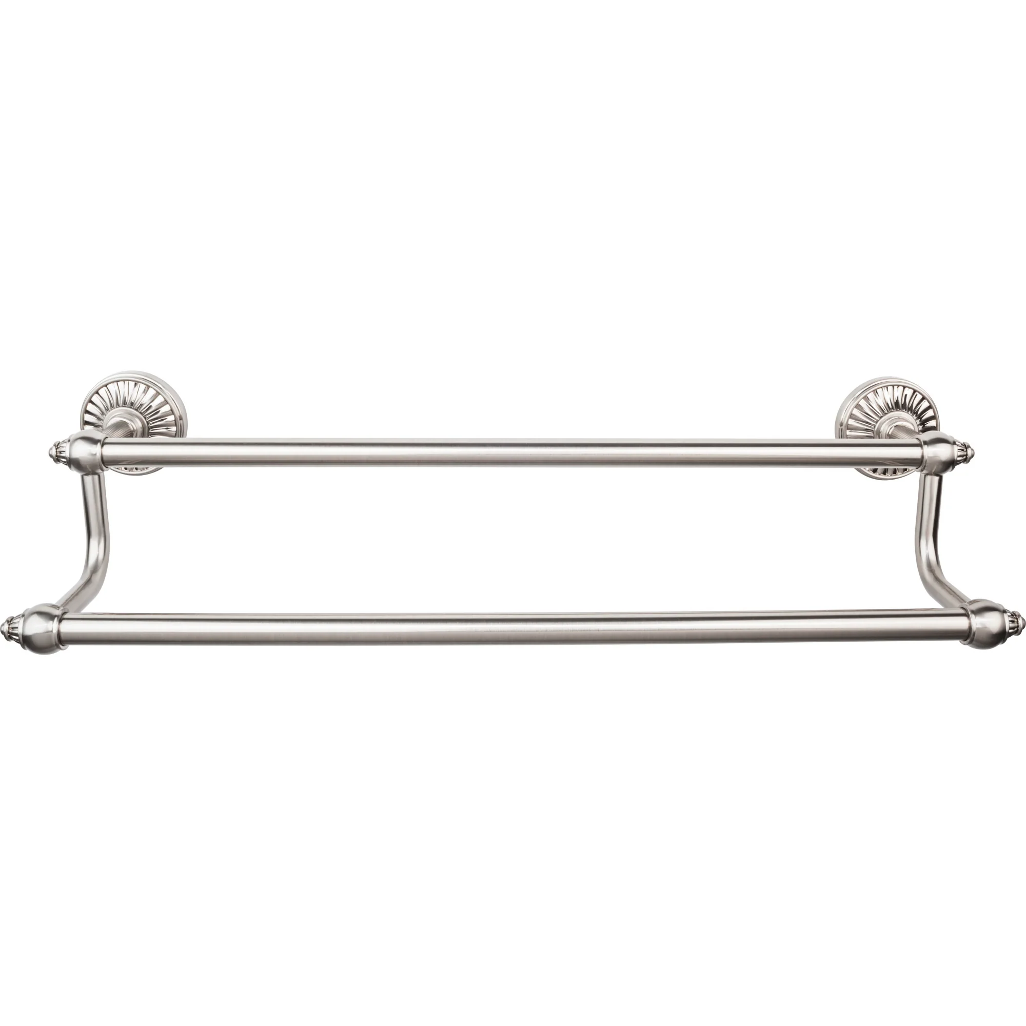 Top Knobs Tuscany Bath Towel Rod, Satin Nickel, 18″