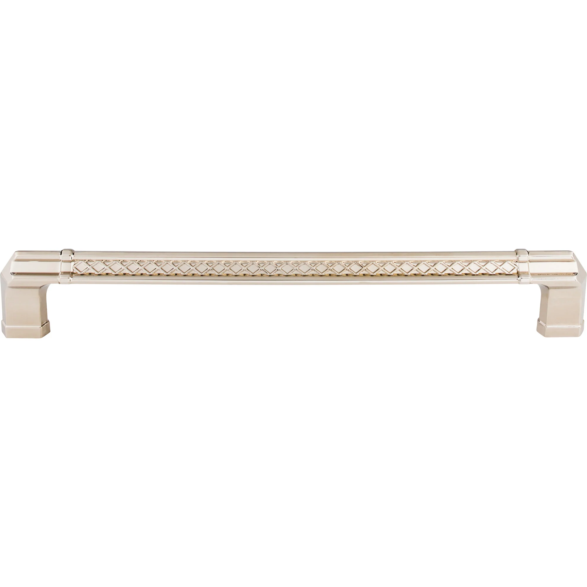 Top Knobs Tower Bridge Appliance Pull Pull Polished Nickel 12″ Center to Center
