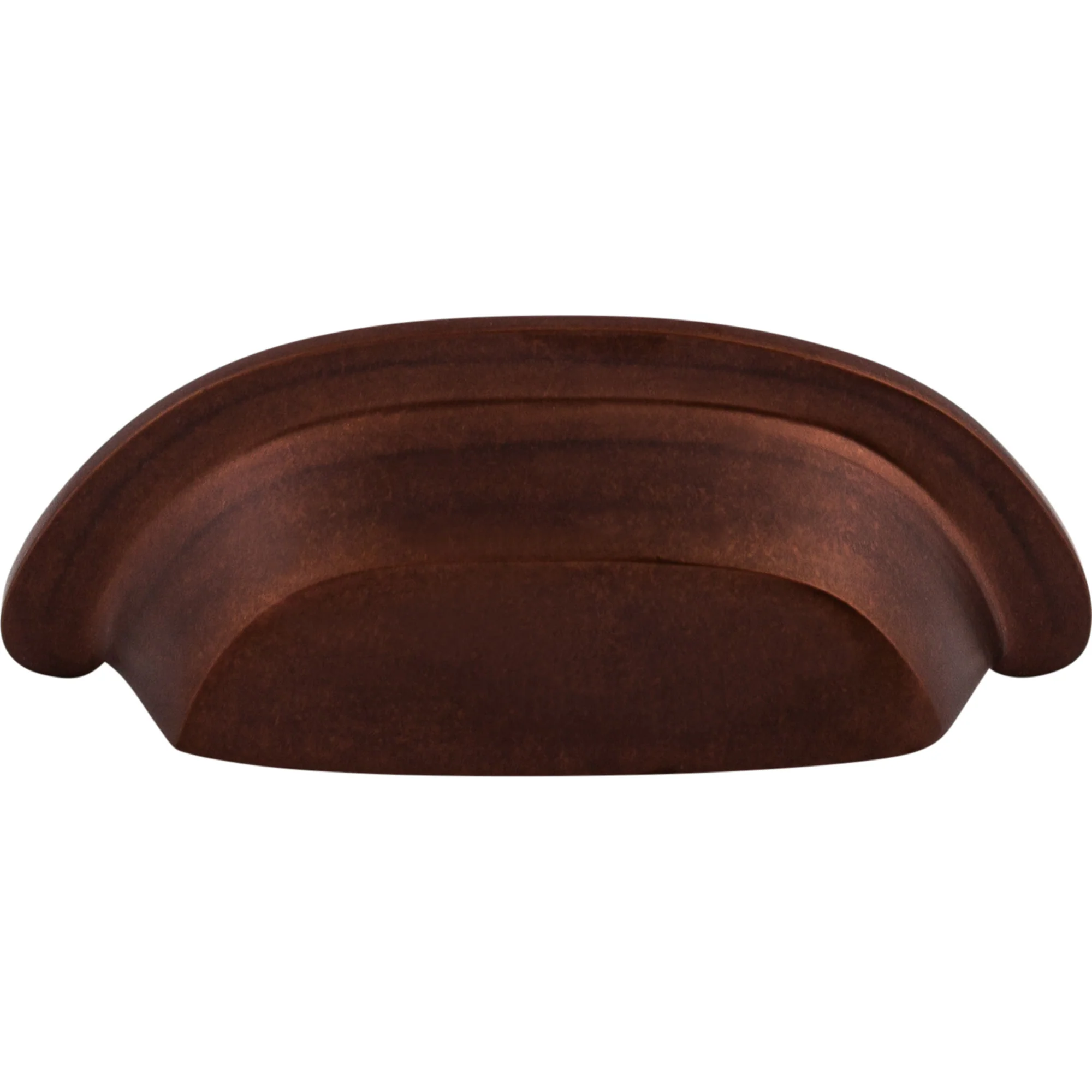 Top Knobs Aspen Cup Pull Mahogany Bronze 3″ Center to Center