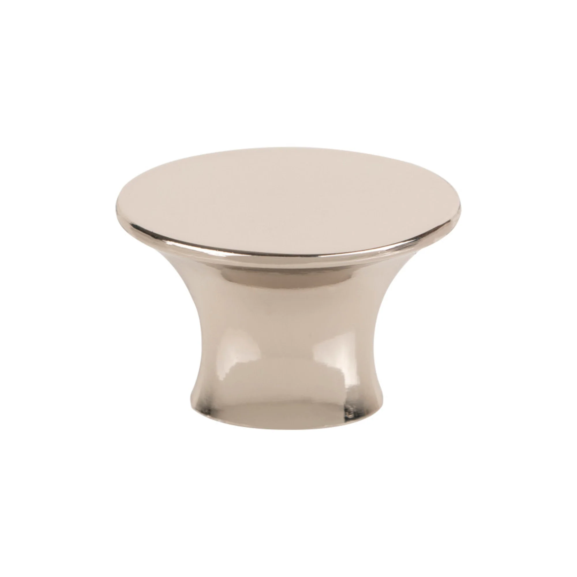 Top Knobs Barrington Knob Polished Nickel 1-5/16″ Diameter Edgewater Style