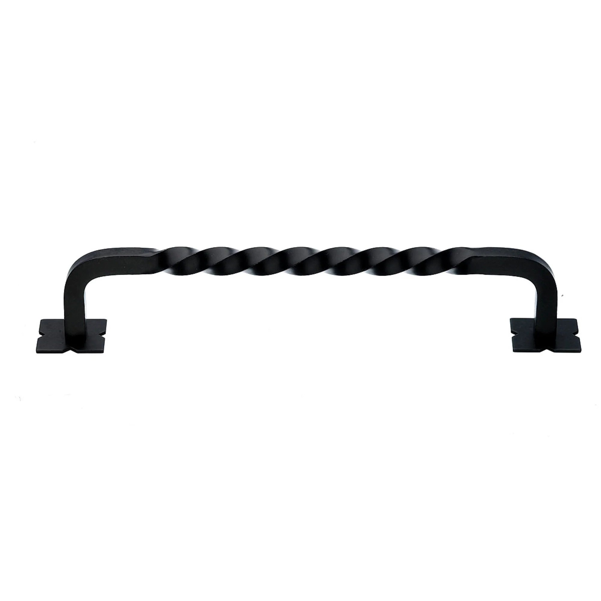 Top Knobs Appliance Twisted Door Pull Patina Black 24″ Center to Center