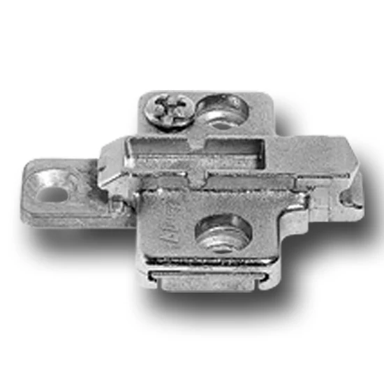 Blum Clip Mounting Plates Two Piece For System Screws, 0 mm