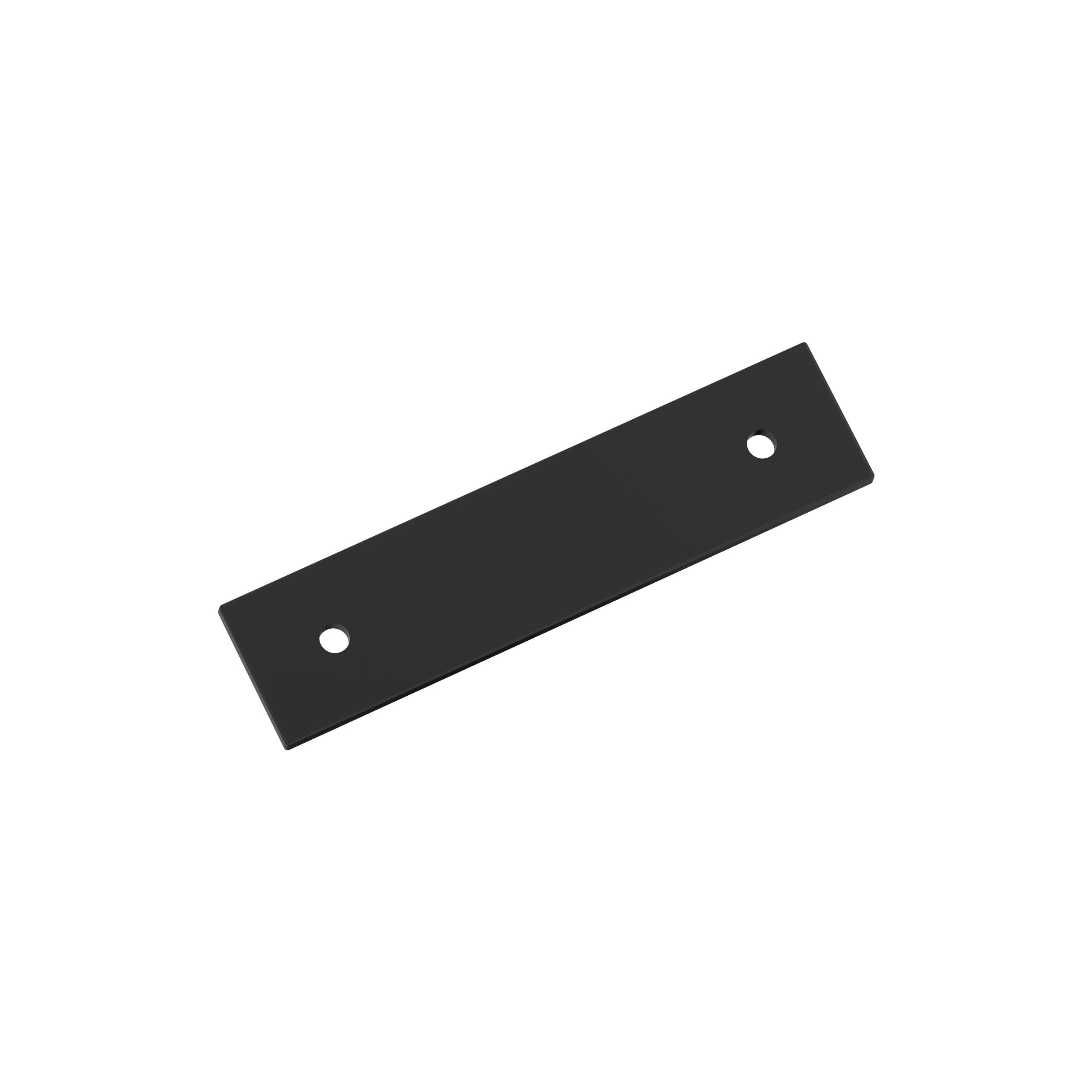 Amerock Ladera Backplate 3″ Center To Center, Matte Black