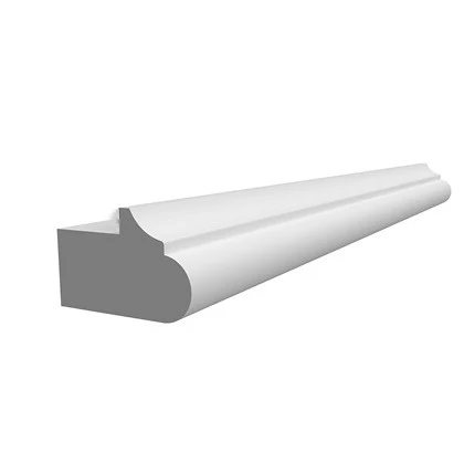 Light Rail Moulding 1 H X 1-1/2 D X96 L- Hallmark Frost by Fabuwood