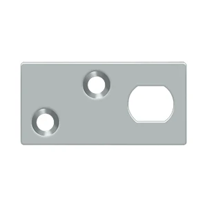 Deltana Guide Plate For 12EFB Extension Flush Bolt, Chrome