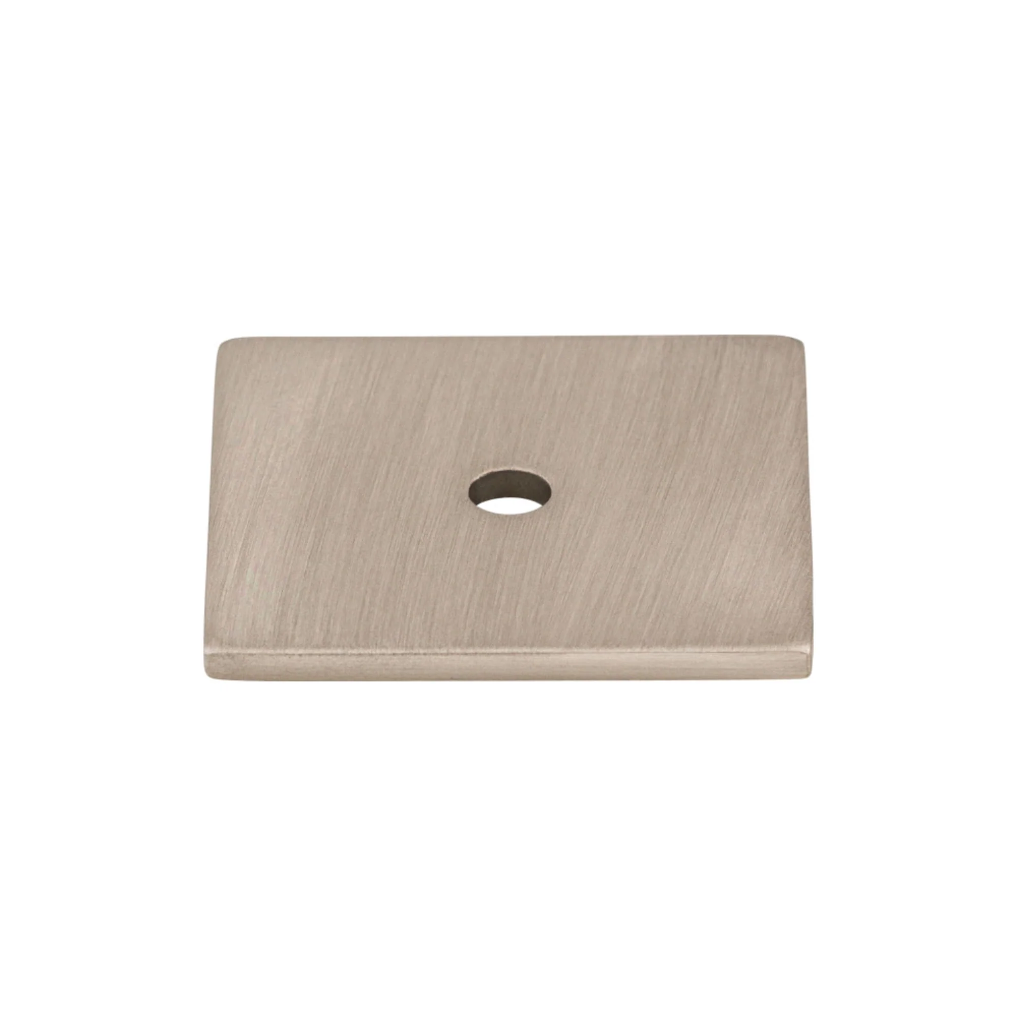 Top Knobs Square Backplate Satin Nickel 1-1/4″ Center to Center