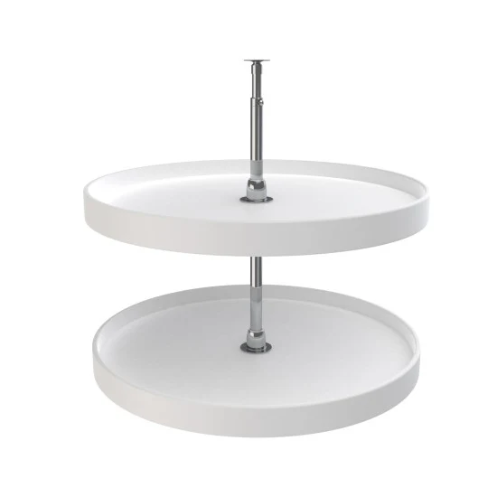 Rev-a-shelf Classic 2-Shelf Full Circle Lazy Susan Set For Base Cabinets, 28″