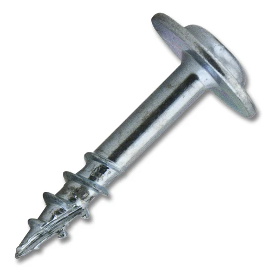 #8 Screw Large Round Washer Head Combo Drive Coarse Thread Type 17 Point