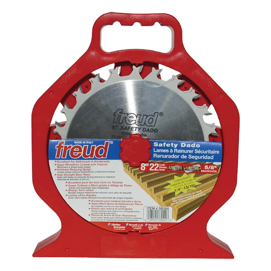 8″ Safety Dado Sets