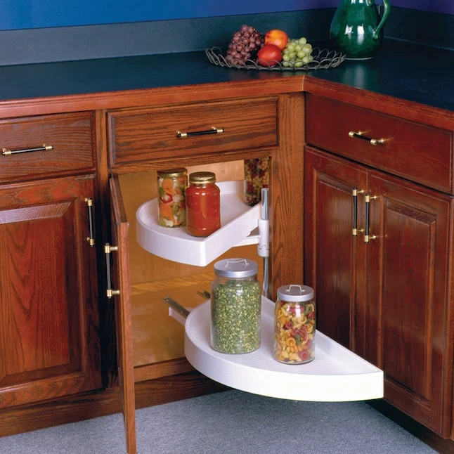 KV Lazy Susan Half-Moon Pivot & Glide