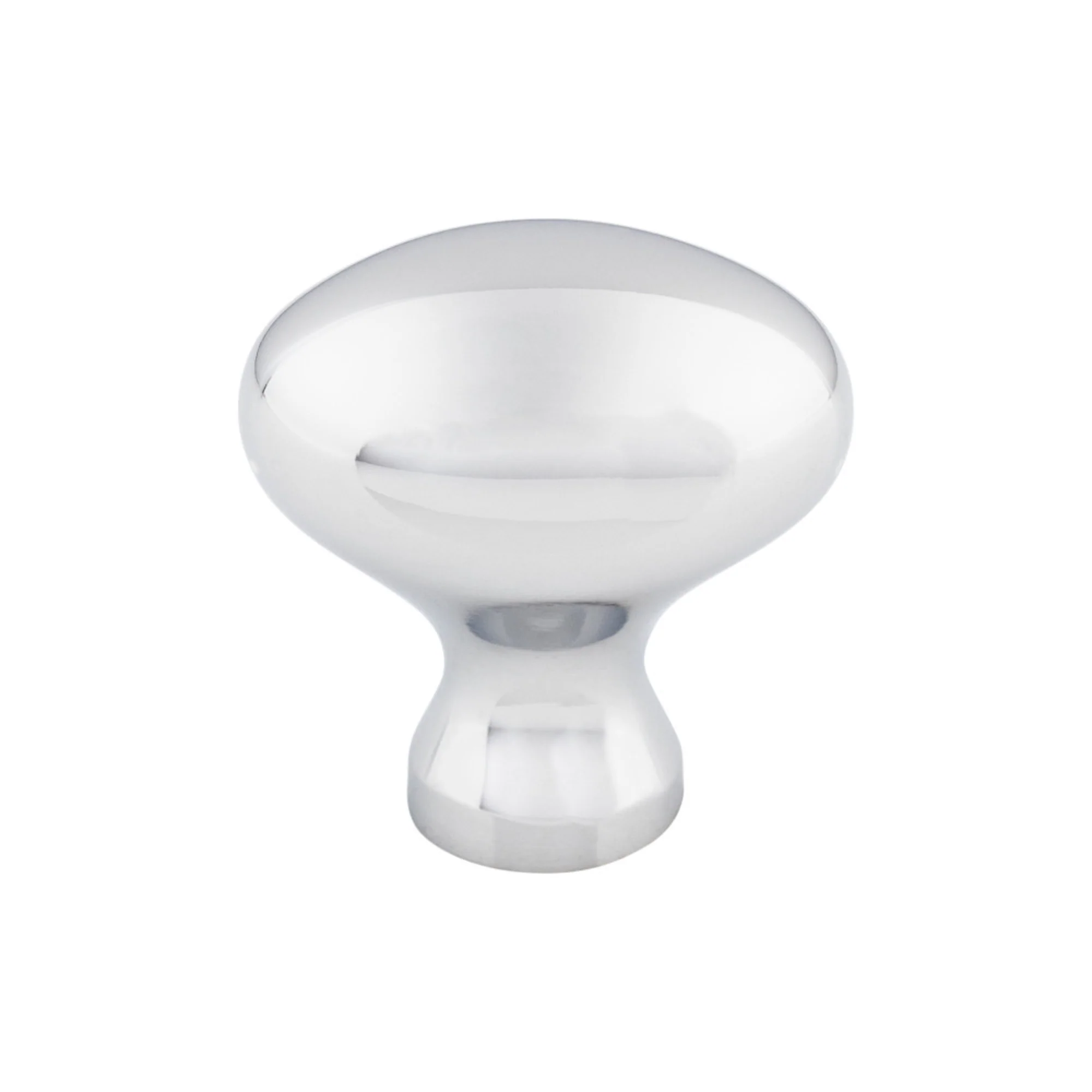 Top Knobs Somerset Knob Polished Chrome 1-1/4″ Diameter Egg Style
