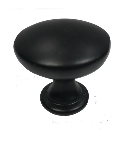 Advanced Affiliates Mushroom Knob Knob, Matte Black