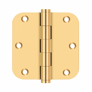 Deltana 3-1/2″ x 3-1/2″ Hinges PVD 5/8″ Radius